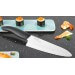 Coffret KYOCERA santoku 14 cm + Eplucheur céramique manches noirs