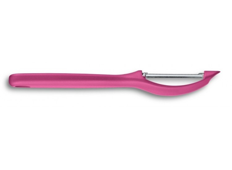 Eplucheur rose Victorinox lame double denture int&eacute;rieure