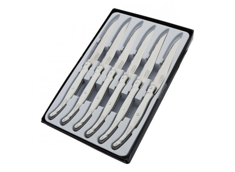 Coffret 6 couteaux de table Laguiole Tribloc