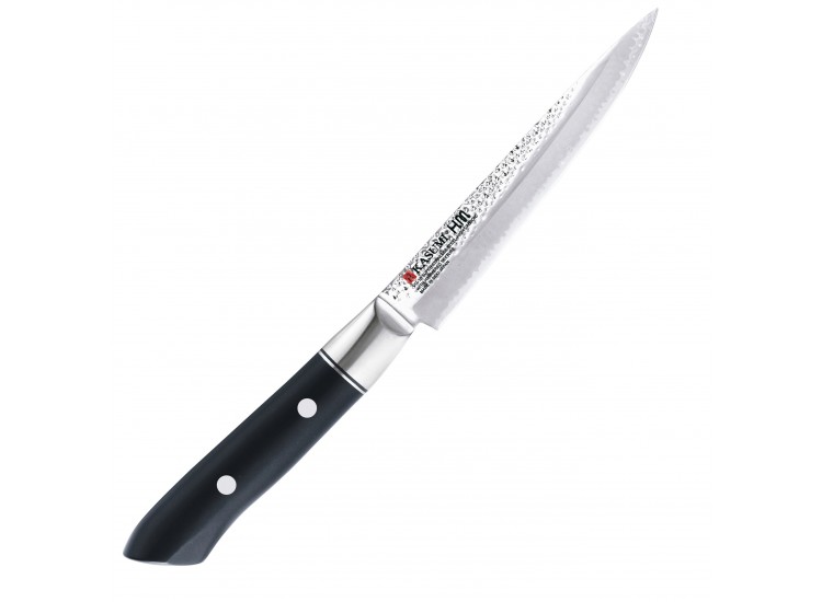 Couteau d'office japonais Kasumi Hammered lame martel&eacute;e 12cm