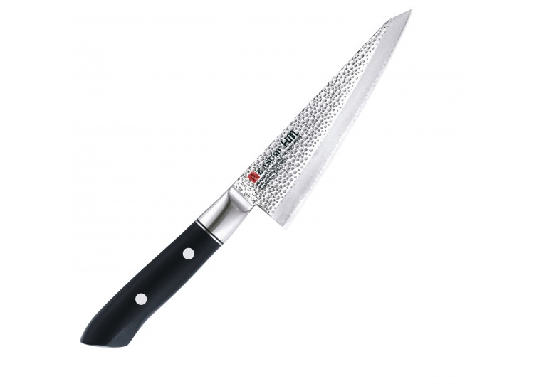 Couteau d&eacute;sosseur japonais Kasumi Hammered lame martel&eacute;e 14.5cm