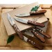 Coffret 6 couteaux à steak Trappeur Au Nain lames dentelées - Qualité française