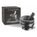 Mortier et pilon Cole & Mason en granit noir élégant  - Diamètre 14cm