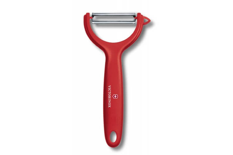 Eplucheur Victorinox vertical à double denture - Coloris rouge