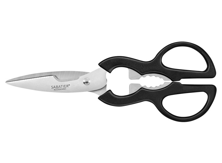 Ciseaux de cuisine Sabatier multi-usages manches ergonomiques