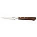 Couteau à steak lame crantée 10cm Tramontina manche marron