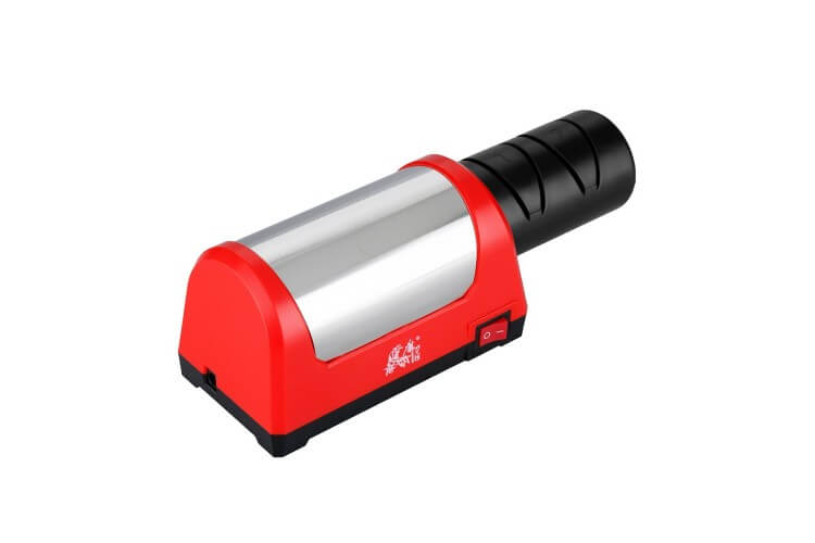 Aiguiseur électrique ergonomique TAIDEA 2 molettes diamant + céramique