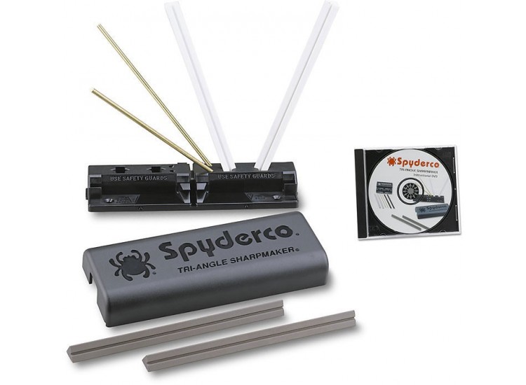 Kit d'aiguisage SPYDERCO 4 barres c&eacute;ramique grain fin et moyen