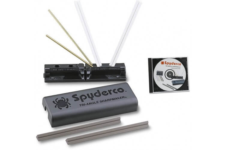 Kit d'aiguisage SPYDERCO 4 barres céramique grain fin et moyen
