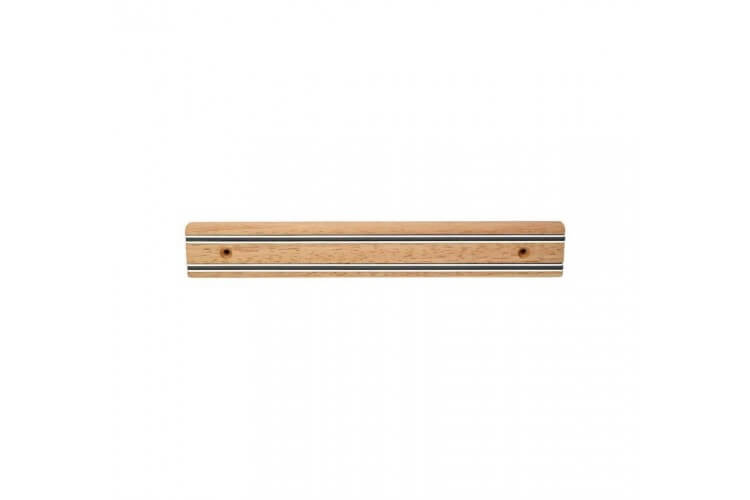 Barre aimantée "Bisigrip" BISBELL en hévéa 30 cm pour couteaux de cuisine