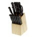 Bloc en bois 17 pièces Pradel Excellence Macao manches rivetés