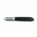 Eplucheur VICTORINOX à deux fentes lame à dents manche polyamide noir