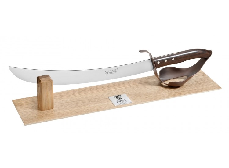 Sabre &agrave; champagne Claude Dozorme manche palissandre lame inox 34 cm