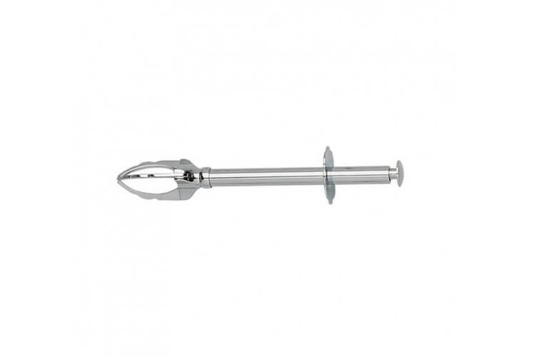 Pince à sucre fonctionnel 3 griffes unie chromée 12 cm