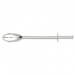 Pince à glace ergonomique 3 griffes unie chromée 21 cm