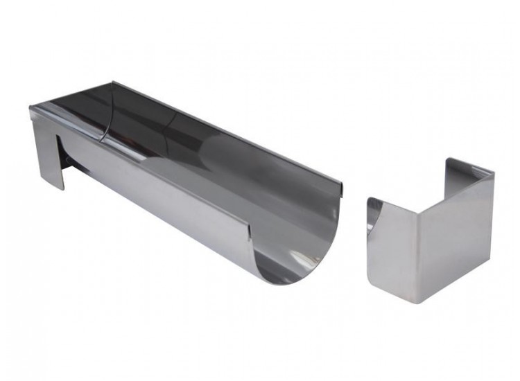 Goutti&egrave;re ultra-fonctionnelle De Buyer ronde et d&eacute;montable 30x7.5 cm acier inox