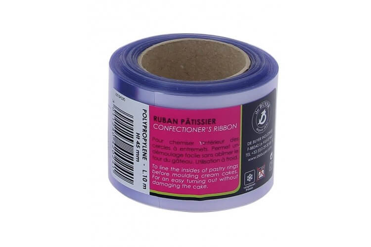 Rouleau de ruban pâtissier De Buyer 10m en polypropylène