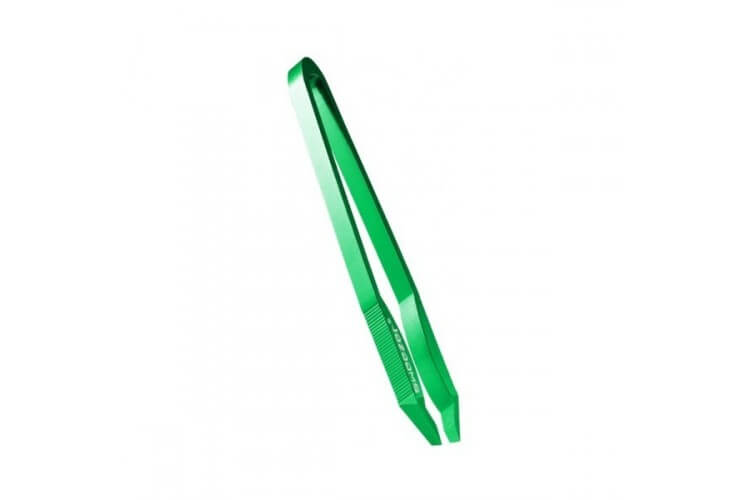 Pince à épiler RUBIS SWEEZER verte ergonomique