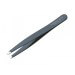 Pince à épiler NOGENT noir mors carrés 9.5cm en inox