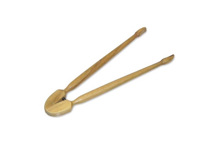 Pince à cornichons Berard dentée en olivier 25cm