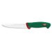 Couteau à désosser professionnel SANELLI Premana lame rigide 16cm manche vert