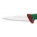 Couteau à saigner professionnel SANELLI Premana lame rigide 14cm manche vert