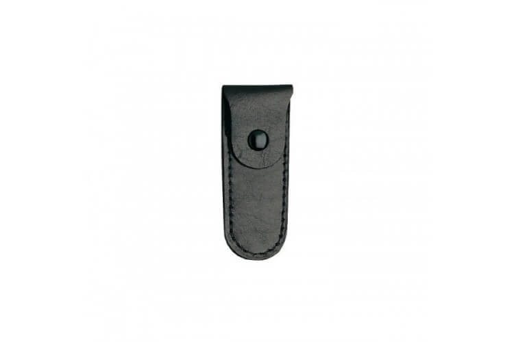 Etui en cuir noir NOGENT pour coupe-ongles "HB" 6cm
