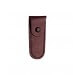 Etui en cuir bordeaux NOGENT pour coupe-ongles "HB" 6cm