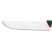 Couteau de boucher professionnel SANELLI Premana lame 36cm manche vert