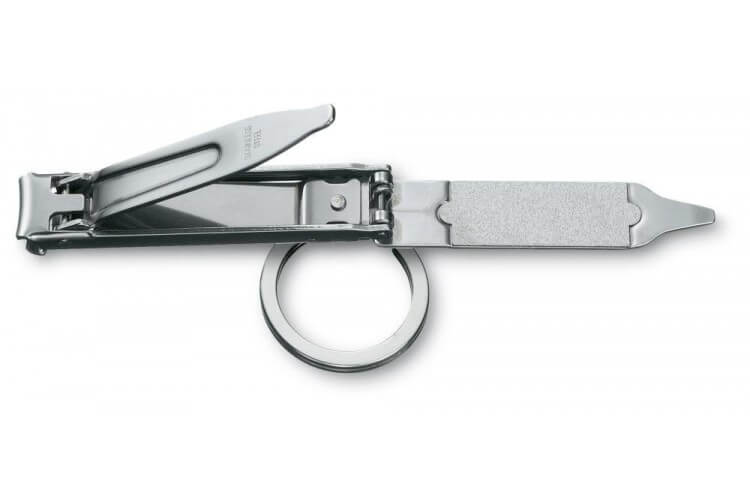 Coupe-ongles plat VICTORINOX 6cm - anneau porte-clés intégré