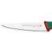 Couteau d'office professionnel SANELLI Premana lame semi-rigide 10cm manche vert