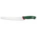 Couteau à génoise professionnel SANELLI Premana lame dentelée 26cm manche vert