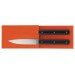 Coffret cadeau 2 couteaux de table Perceval 9.47 lame 10cm manche polyacétal noir