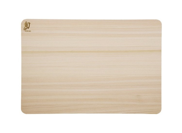 Planche &agrave; d&eacute;couper rectangulaire KAI en Hinoki japonais - 40.5 x 27.5cm