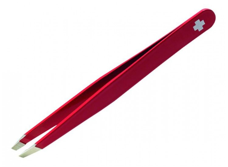 Pince &agrave; &eacute;piler RUBIS Swiss Line Classic Soft Touch rouge