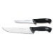 Coffret de 2 couteaux de boucher professionnels SANELLI Gourmet désosseur 16cm + boucher 22cm