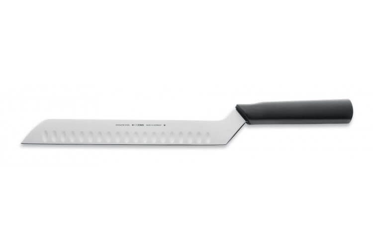 Couteau à fromage professionel 1 manche lame 30cm DICK acier inox alvéolé