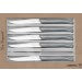 Coffret 6 couteaux à steak dentelés LOU LAGUIOLE Sky manches gris