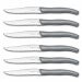 Coffret 6 couteaux à steak dentelés LOU LAGUIOLE Sky manches gris