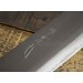 Couteau Nakiri japonais artisanal JIKKO Tokusei lame 16.5cm Nihon Steel manche magnolia gravé
