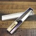 Couteau Kama Usuba japonais artisanal JIKKO Tokusei lame 18cm Nihon Steel manche magnolia gravé