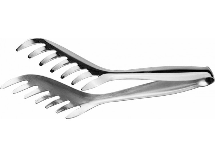 Pince &agrave; spaghettis inox ergonomique monobloc