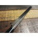 Couteau Takohiki japonais artisanal JIKKO Tokusei lame 24cm Nihon Steel manche magnolia gravé