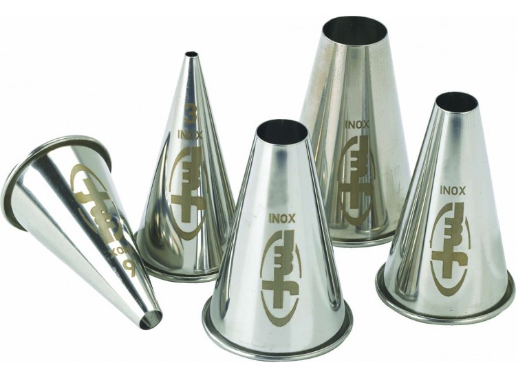 Bo&icirc;te de 6 douilles unies inox (diam&egrave;tre 2 &agrave; 14mm) qualit&eacute; pro
