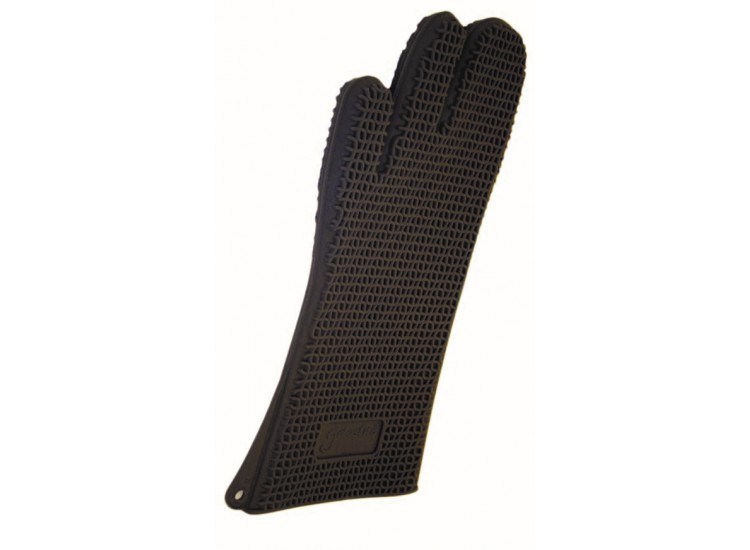 Moufle silicone 3 doigts protection contre la chaleur (300&deg;C) grand mod&egrave;le