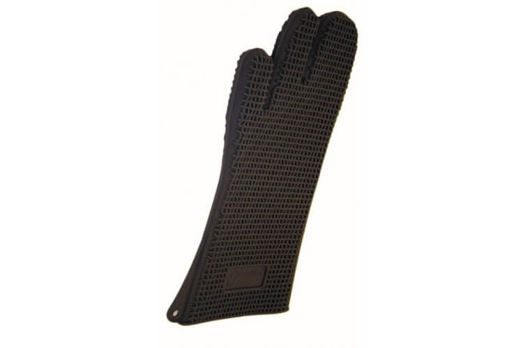Moufle silicone 3 doigts protection contre la chaleur (300°C) grand modèle