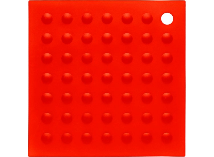 Manique silicone rouge petit mod&egrave;le 18x18cm