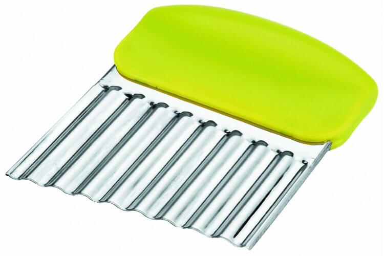 Coupe-légumes inox ondulé 8x10cm