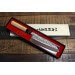 Couteau Santoku japonais artisanal Jikko Japan VG1 16.5cm martelé manche magnolia