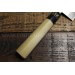 Couteau Santoku japonais artisanal Jikko Japan VG1 16.5cm martelé manche magnolia
